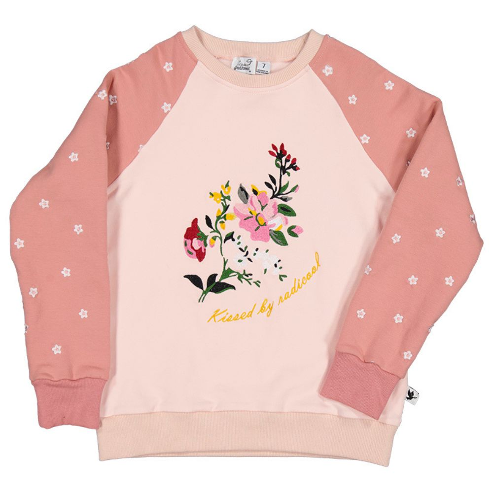 Kissed by Radicool Flora Raglan Crew