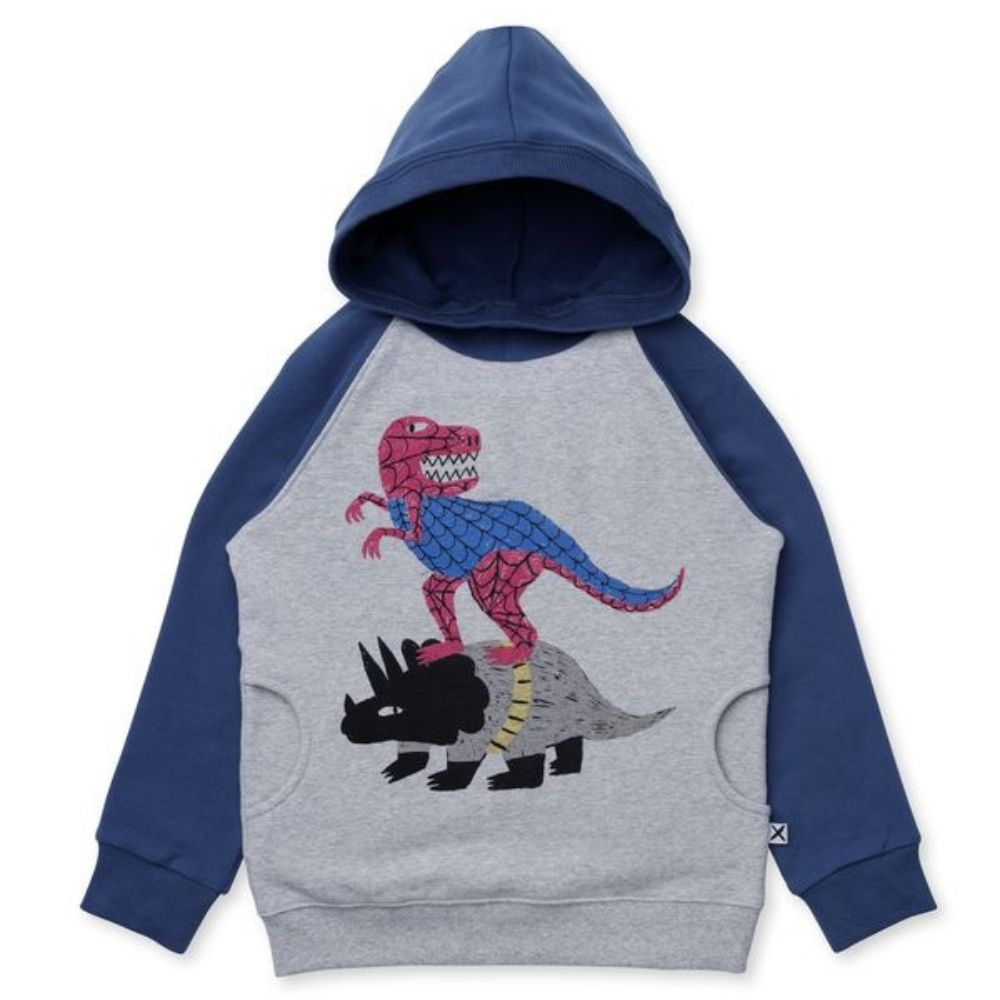 Minti Super Dinos Furry Hoodie