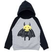 Hoodie Bat Face Minti