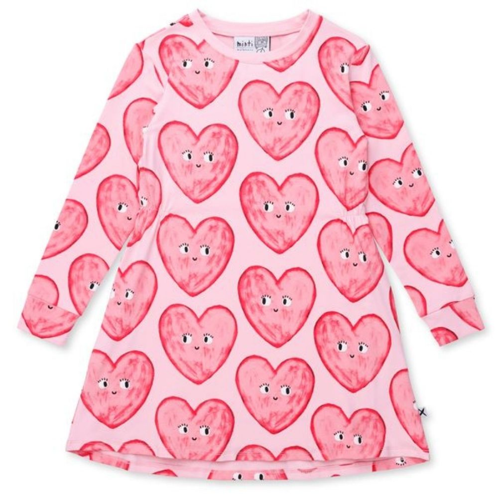 Minti Painted Hearts Dress