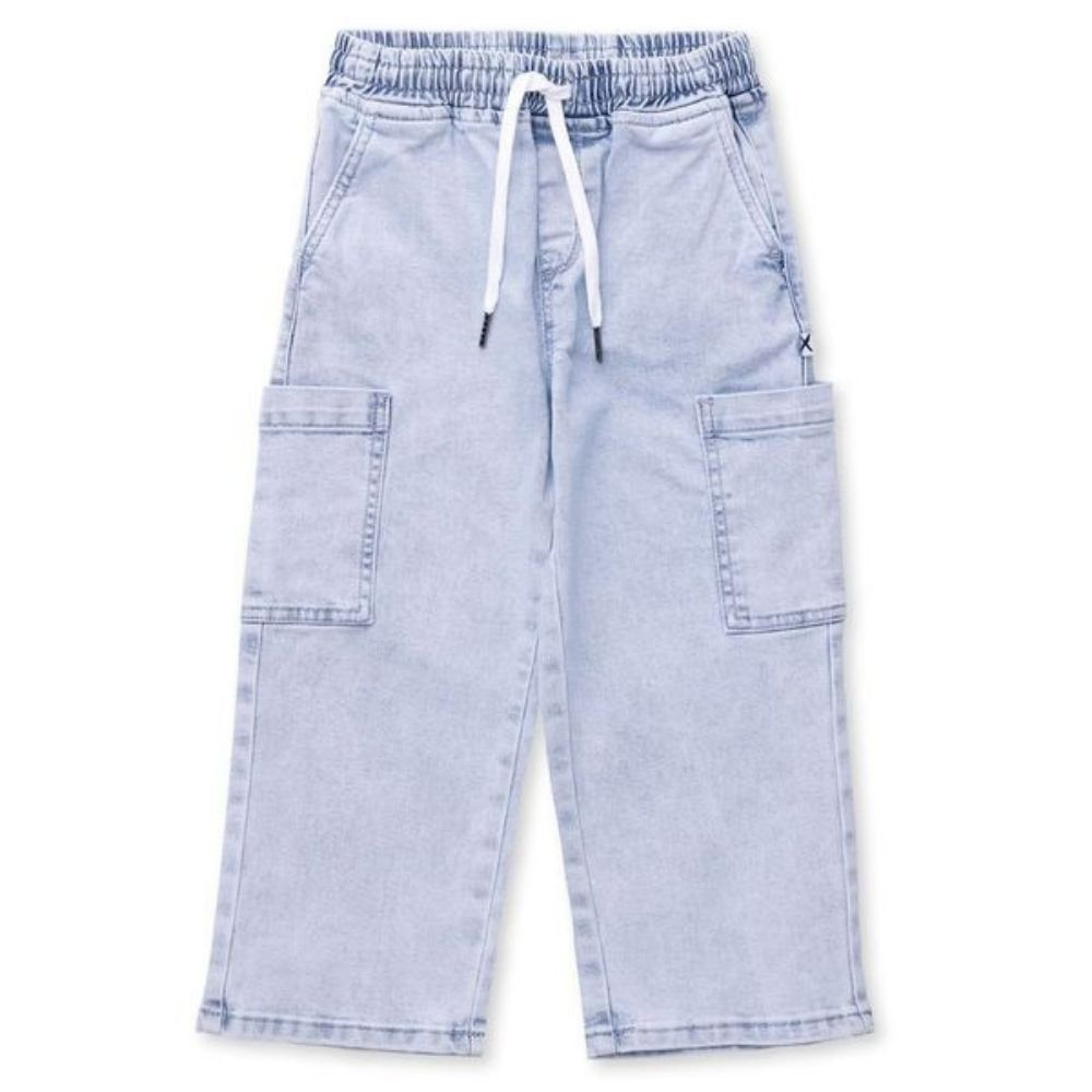 Minti Cargo Denim Jeans