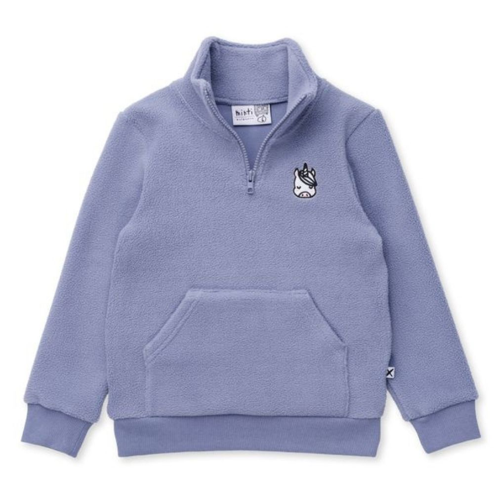 Minti Half Zip Teddy Crew