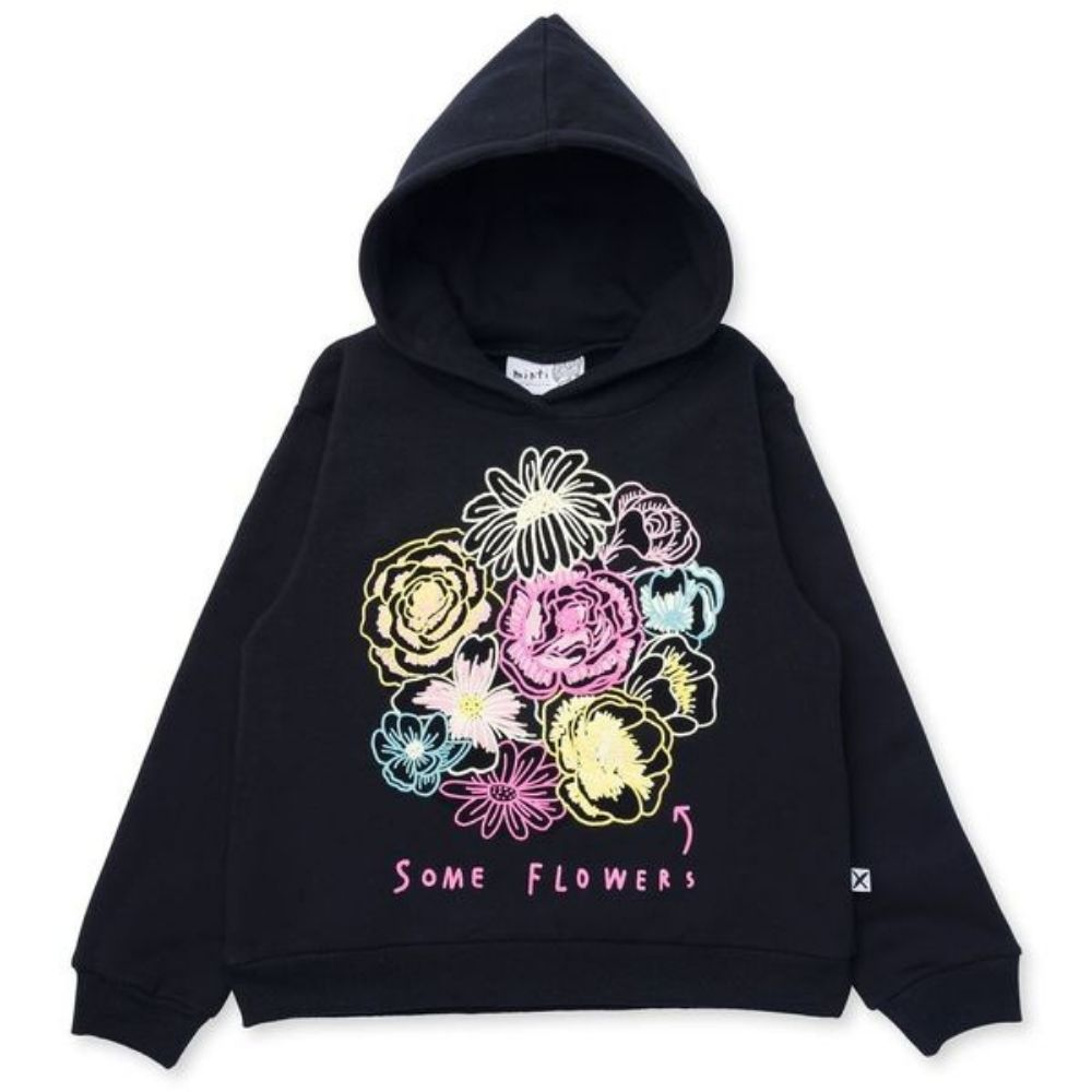 Minti Some Flowers Furry Hoodie