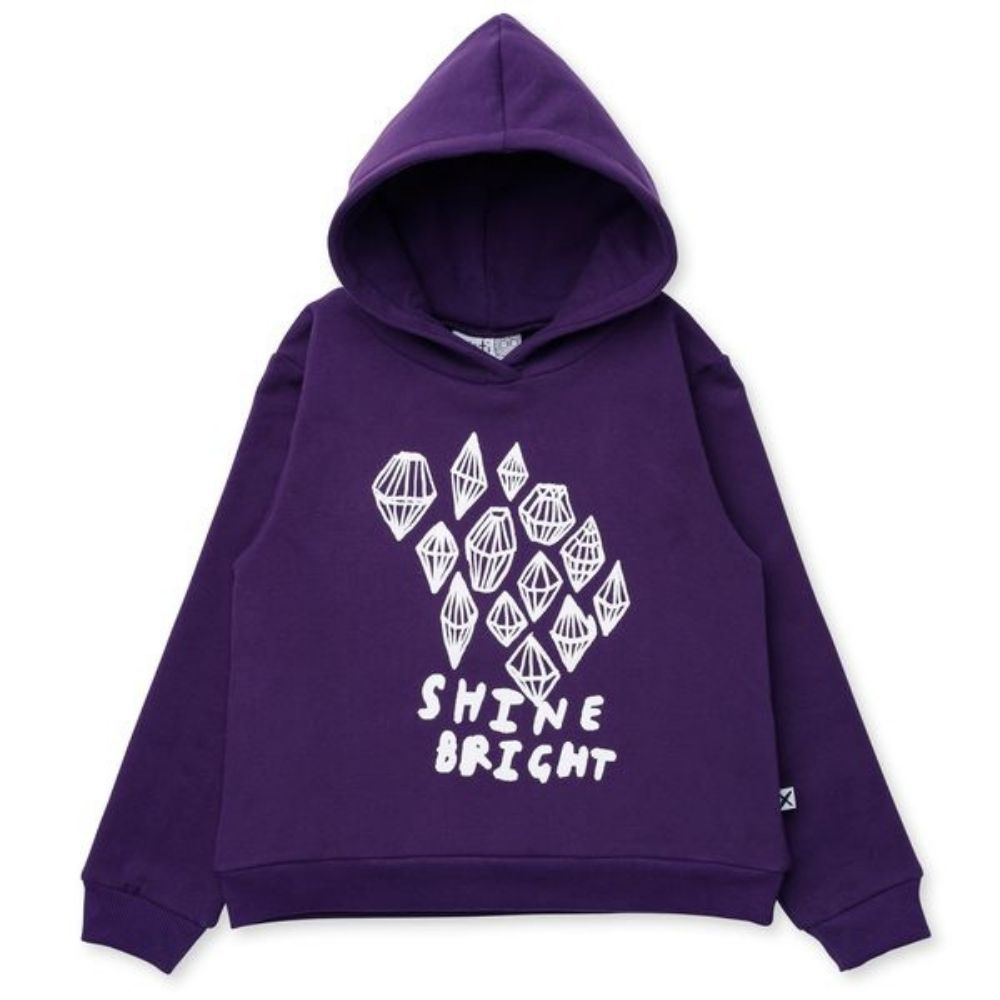 Minti Shine Bright Furry Hoodie