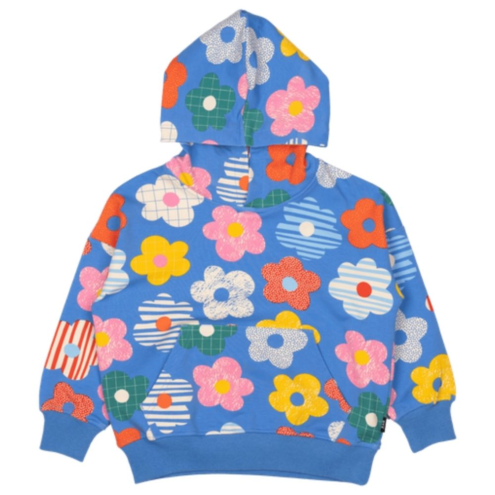 Rock Your Kid Happy Flowers Hooded Sweatshirt