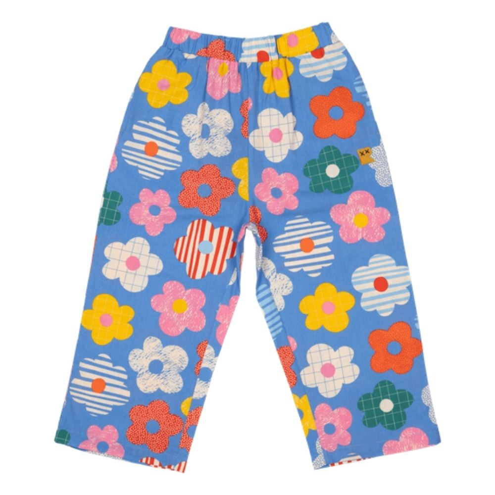 Rock Your Kid Happy Flowers Wide Leg Pant