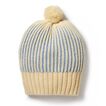 Beanie Knit Ribbed W+F