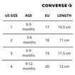 Converse Crib Size Guide