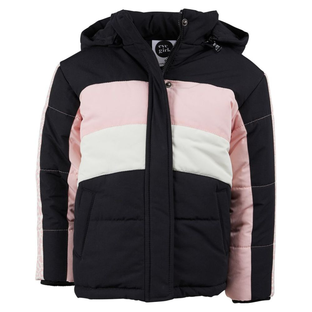 Eve Girl Base Panelled Puffer