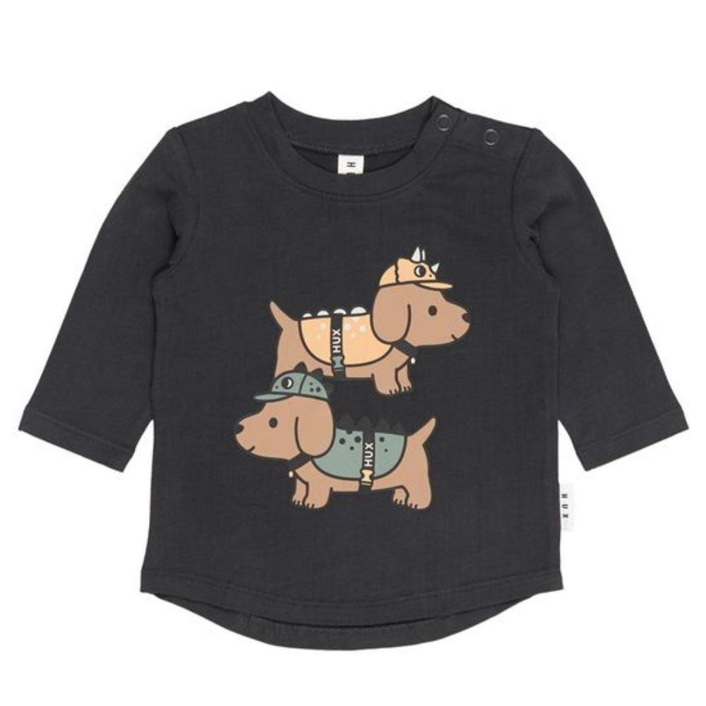 Huxbaby Dino Dog Pals Top