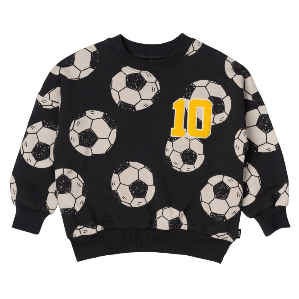 Rock Your Kid Footballs Sweatshirt