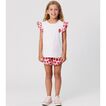 Tee Frill Berries Kissed 