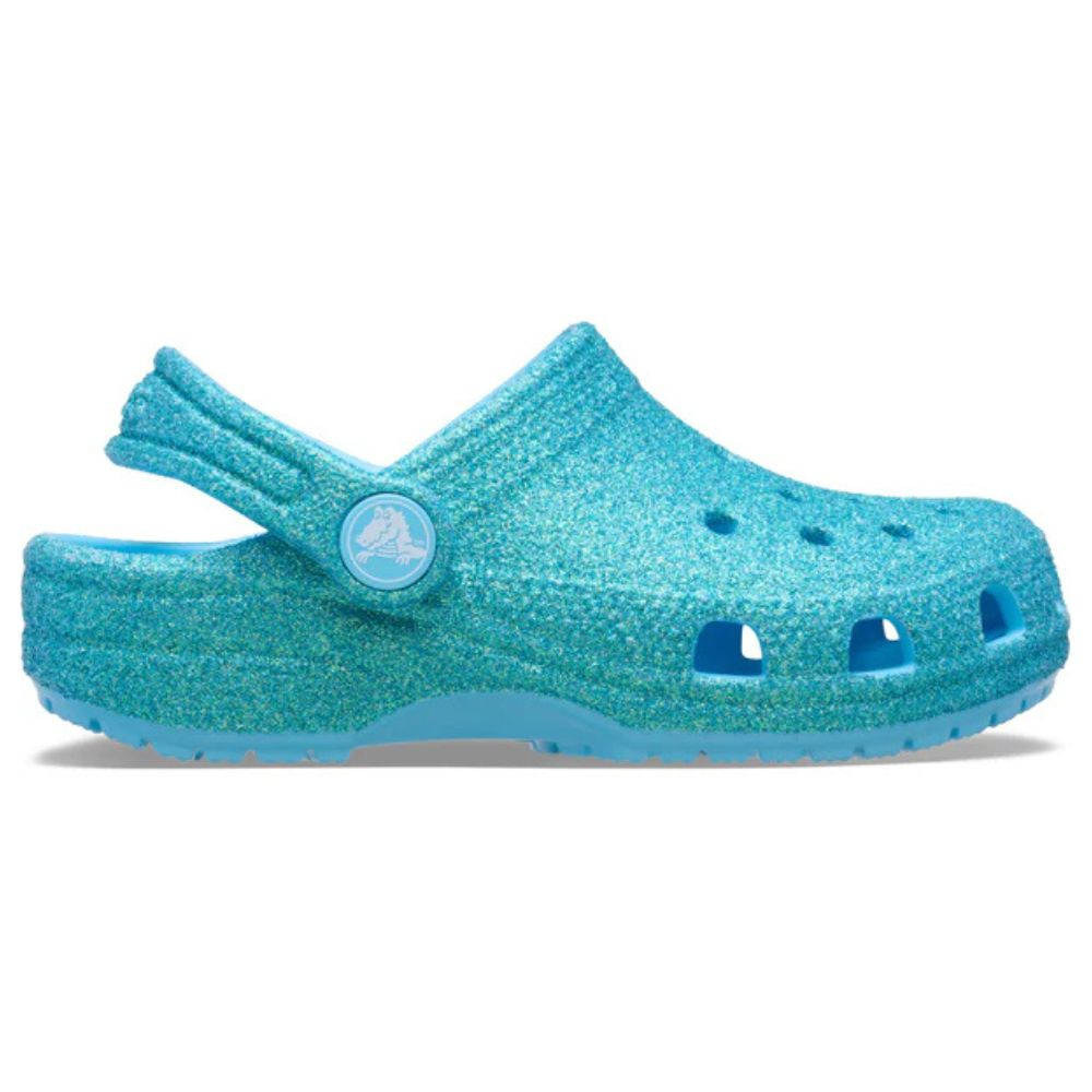 Crocs Classic Iridescent Glitter Clogs