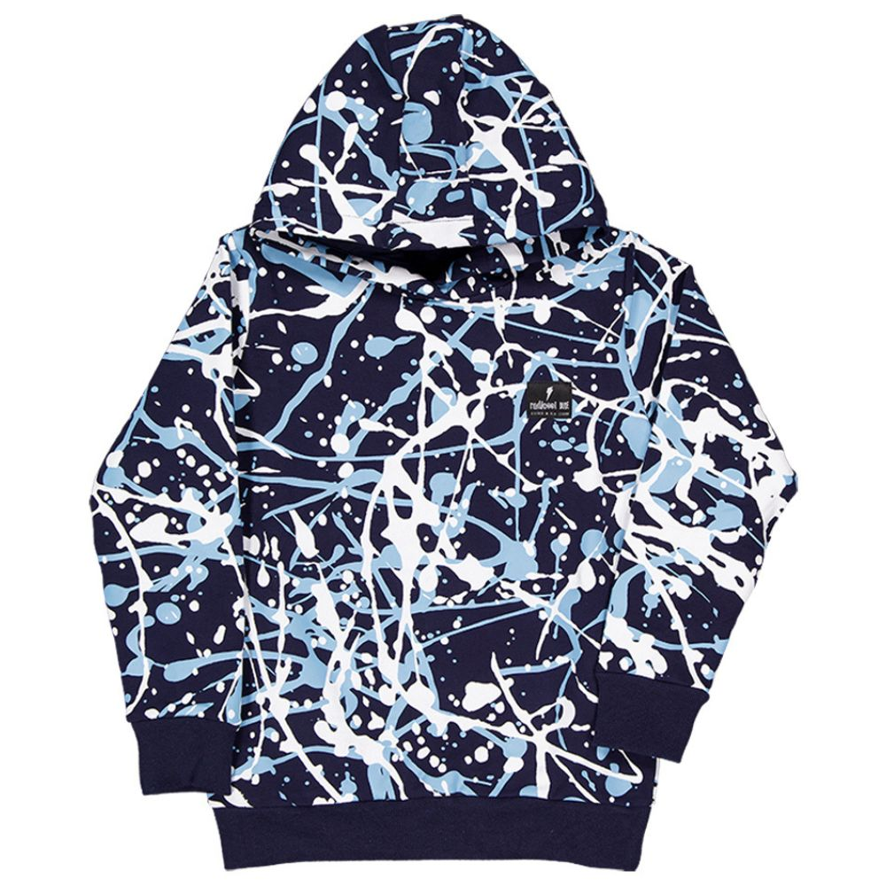 Radicool Dude Blue Splatter Hood