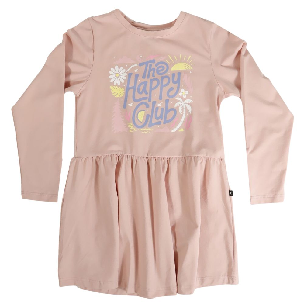 Hello Stranger Long Sleeve Monday Dress