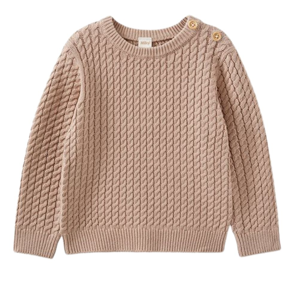 Milky Cable Knit Jumper