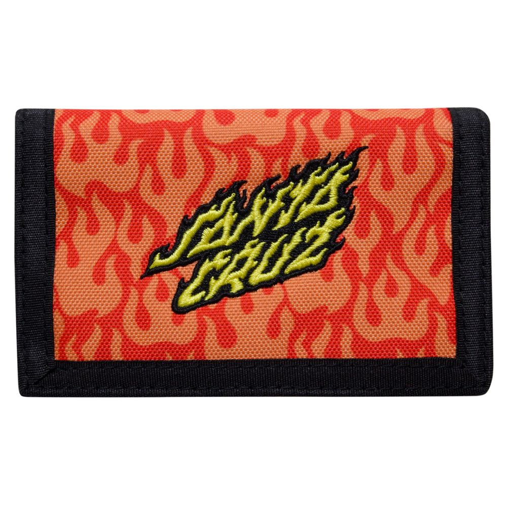 Santa Cruz Flaming Stack Wallet