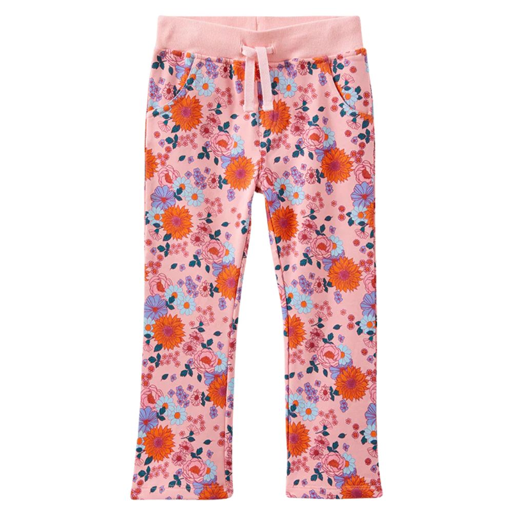 Milky Sunflower Fleece Trackpant