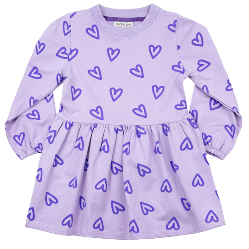 The Girl Club Orchid Heart Dress