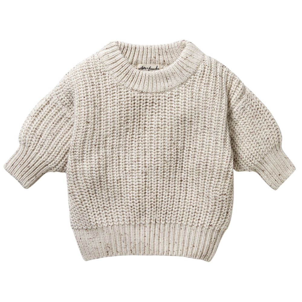 Wilson + Frenchy Organic Knitted Jumper
