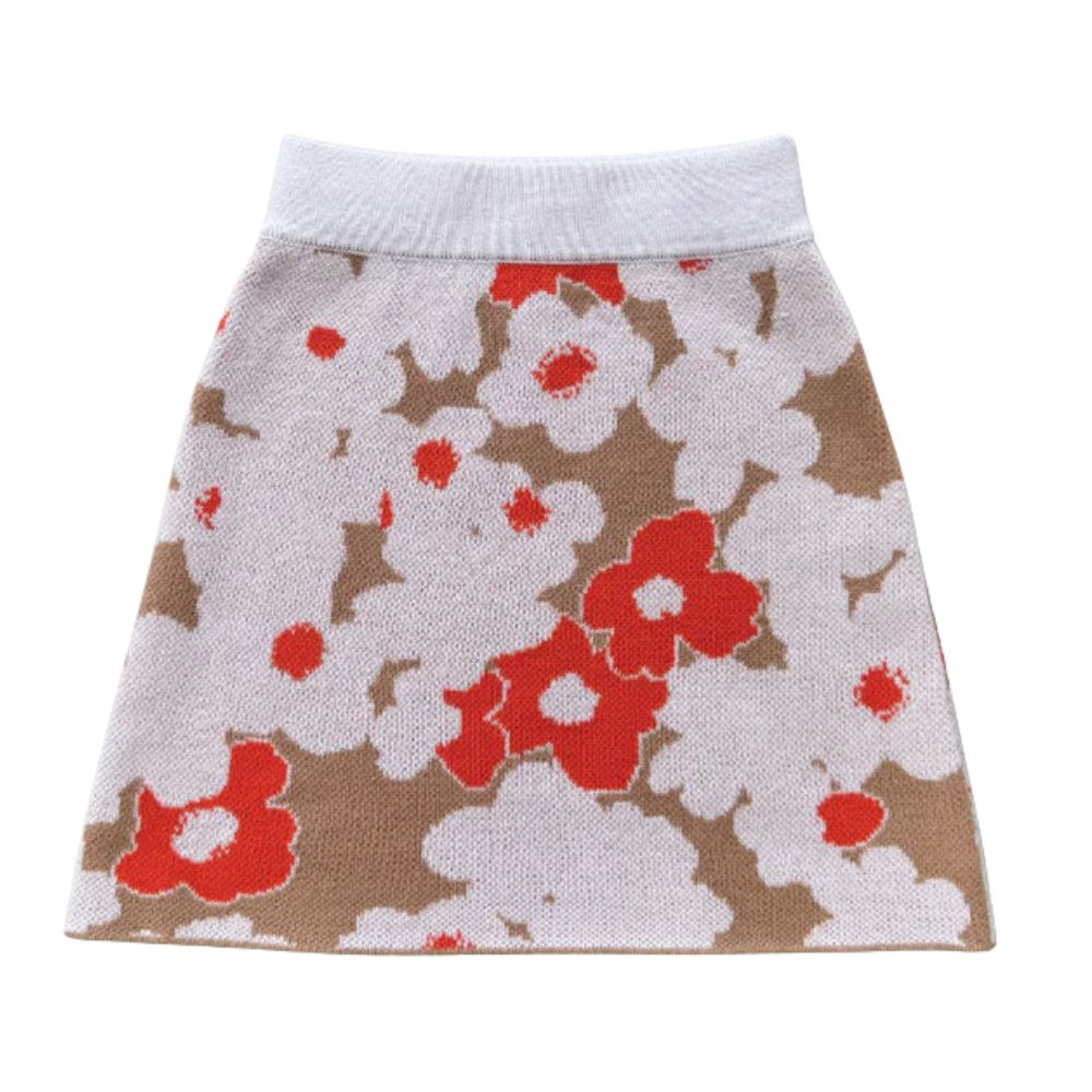 Grown Organic Fleur Knitted Skirt