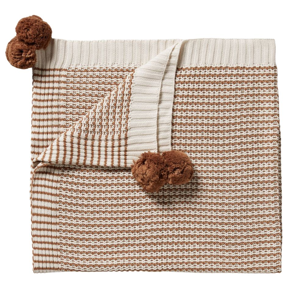 Wilson + Frenchy Organic Knitted Blanket