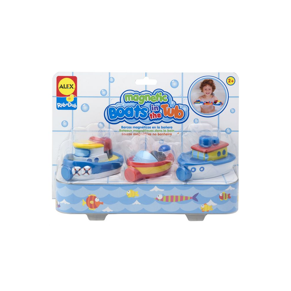 Alex Magnetic Boats In The Tub