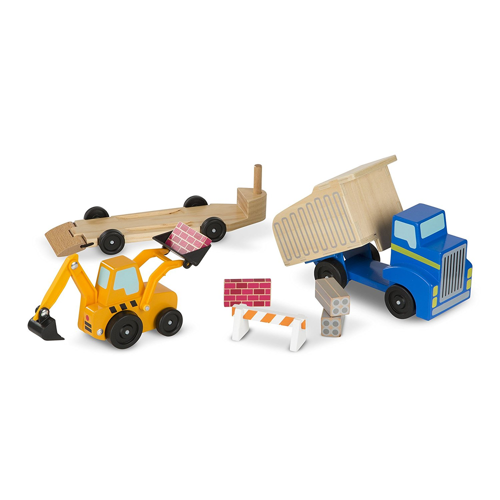 melissa and doug dump truck and loader