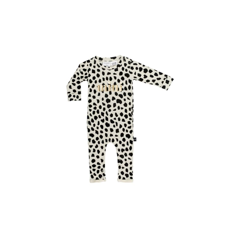 Huxbaby Leopard Long Sleeve Romper