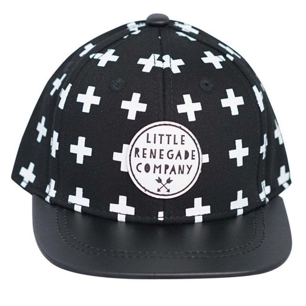 Little Renegade Company Cross Print Cap