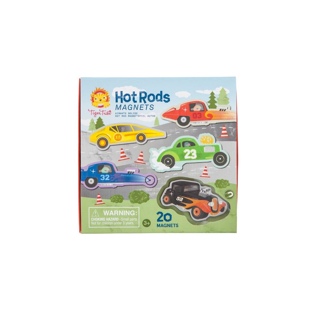 Tiger Tribe Hot Rod Magnets