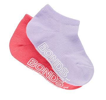 Bonds Logo Light Trainer Sock 2pk Kids Brands Rockies Bonds 0751821 0718