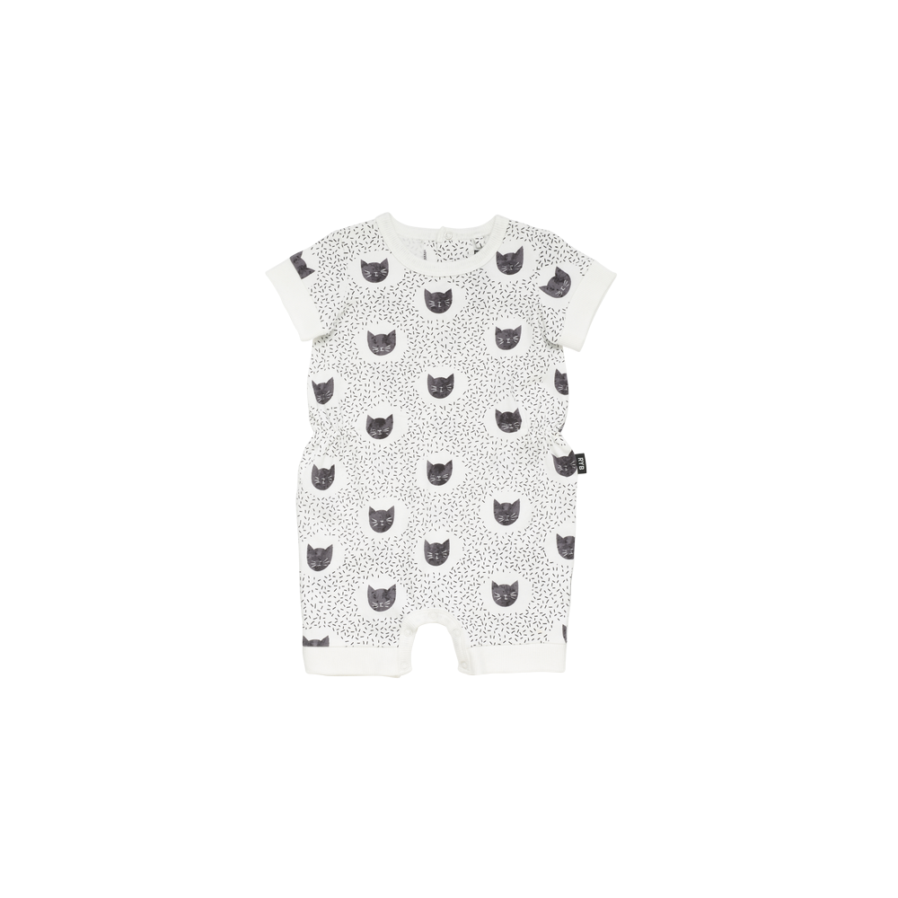 Rock Your Baby Meow Or Never Romper