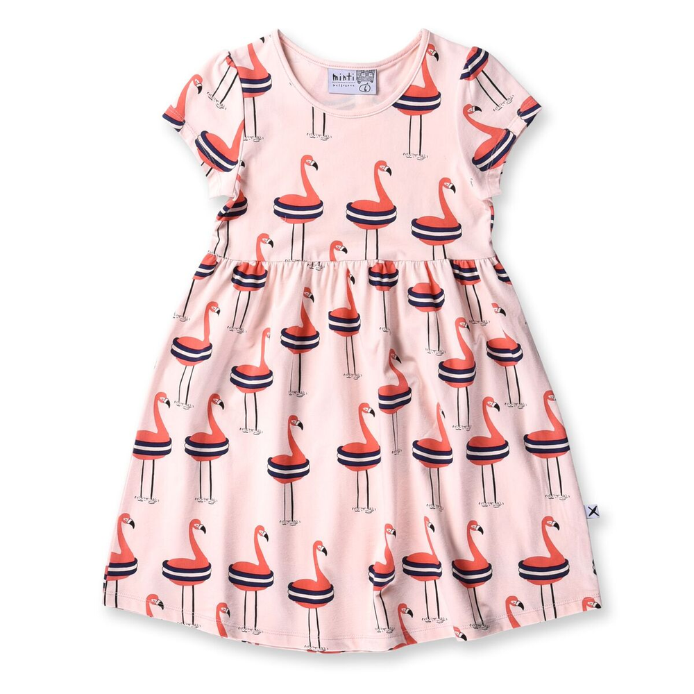 Minti Safe Flamingos Dress