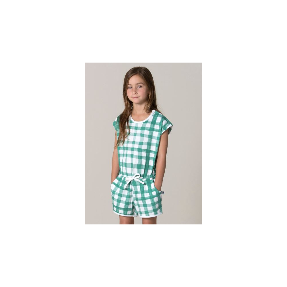 Minti Painted Gingham Playsuit