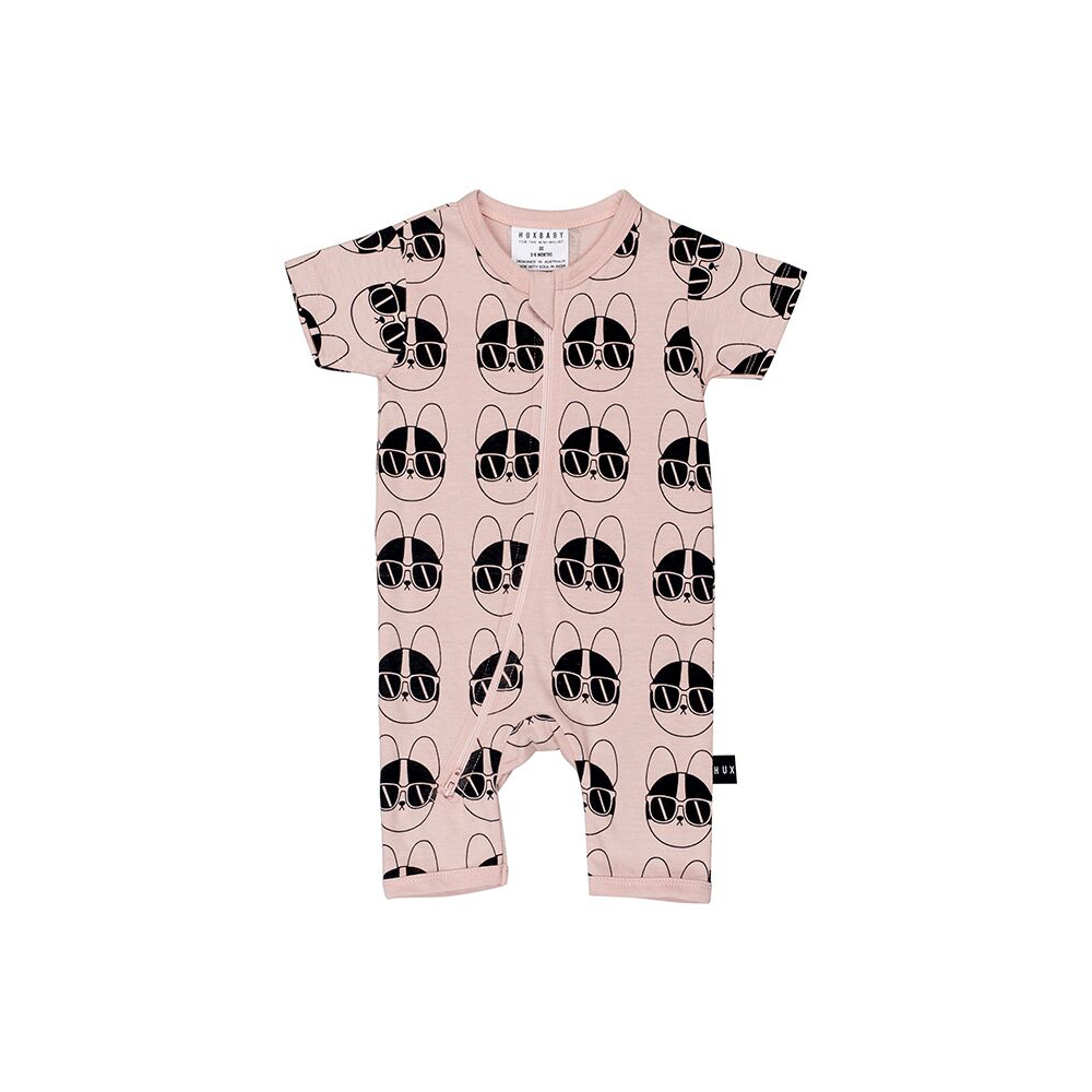 Huxbaby French Shades Zip Romper