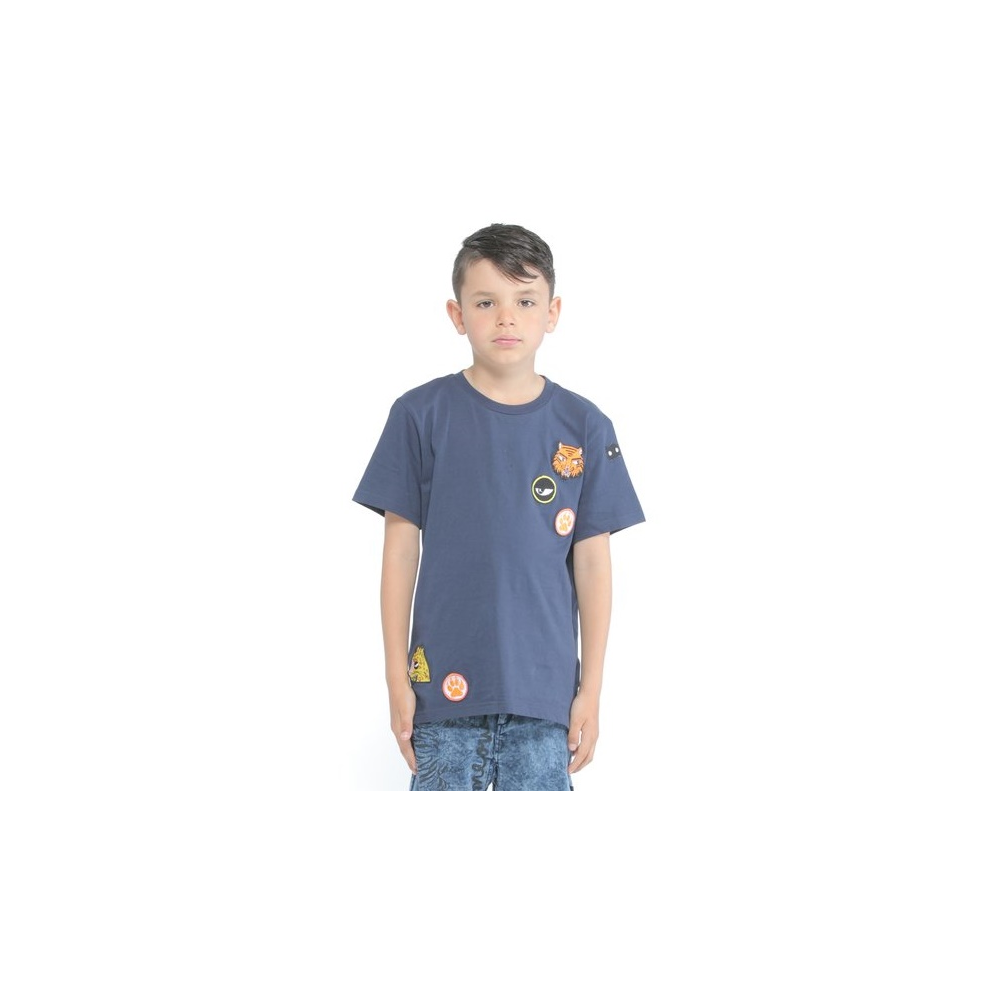 Band of Boys Cat Badges Tee