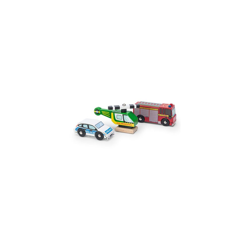 Le Toy Van Emergency Vehicles Set