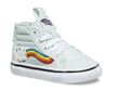 Vans Sk8-Hi Zip Rainbow Boot - Toddler