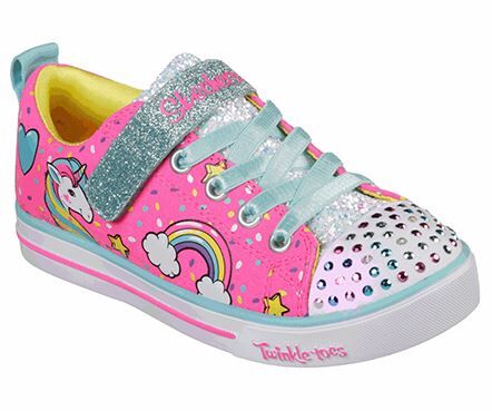skechers sparkle lite unicorn craze shoe kids footwear skechers unicorn light up shoes