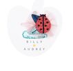 Billy Loves Audrey Ladybug Hair Clip Set