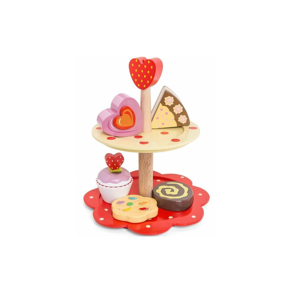 Le Toy Van 2 Tier Cake Stand Set