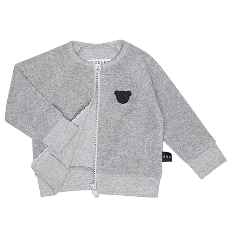 Huxbaby Terry Sweat Jacket - Boys Jumpers | Rockies NZ - Huxbaby ...