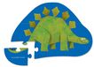 Crocodile Creek Mini Stegosaurus 12pc Puzzle