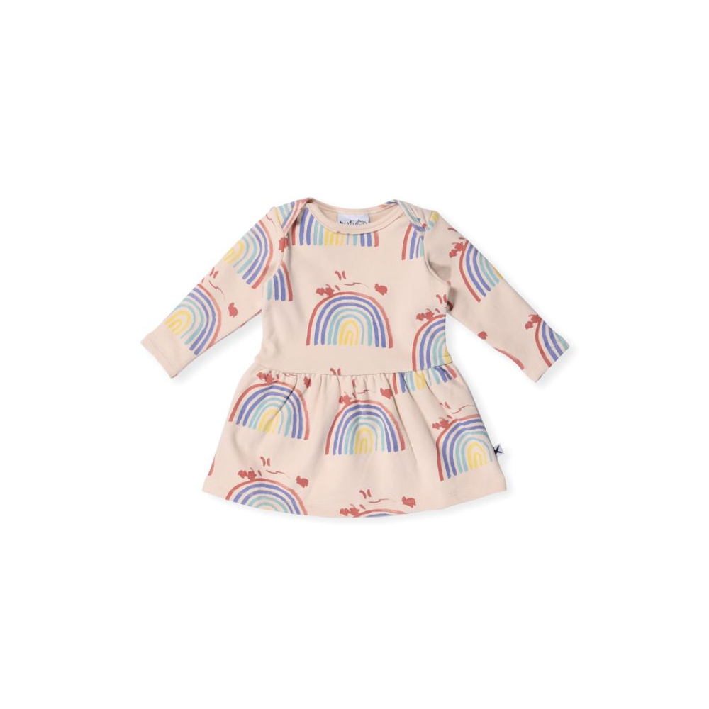 Minti Baby Rainbow Connection Furry Dress