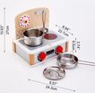 Hape 2-in-1 Kitchen + Grill Set 