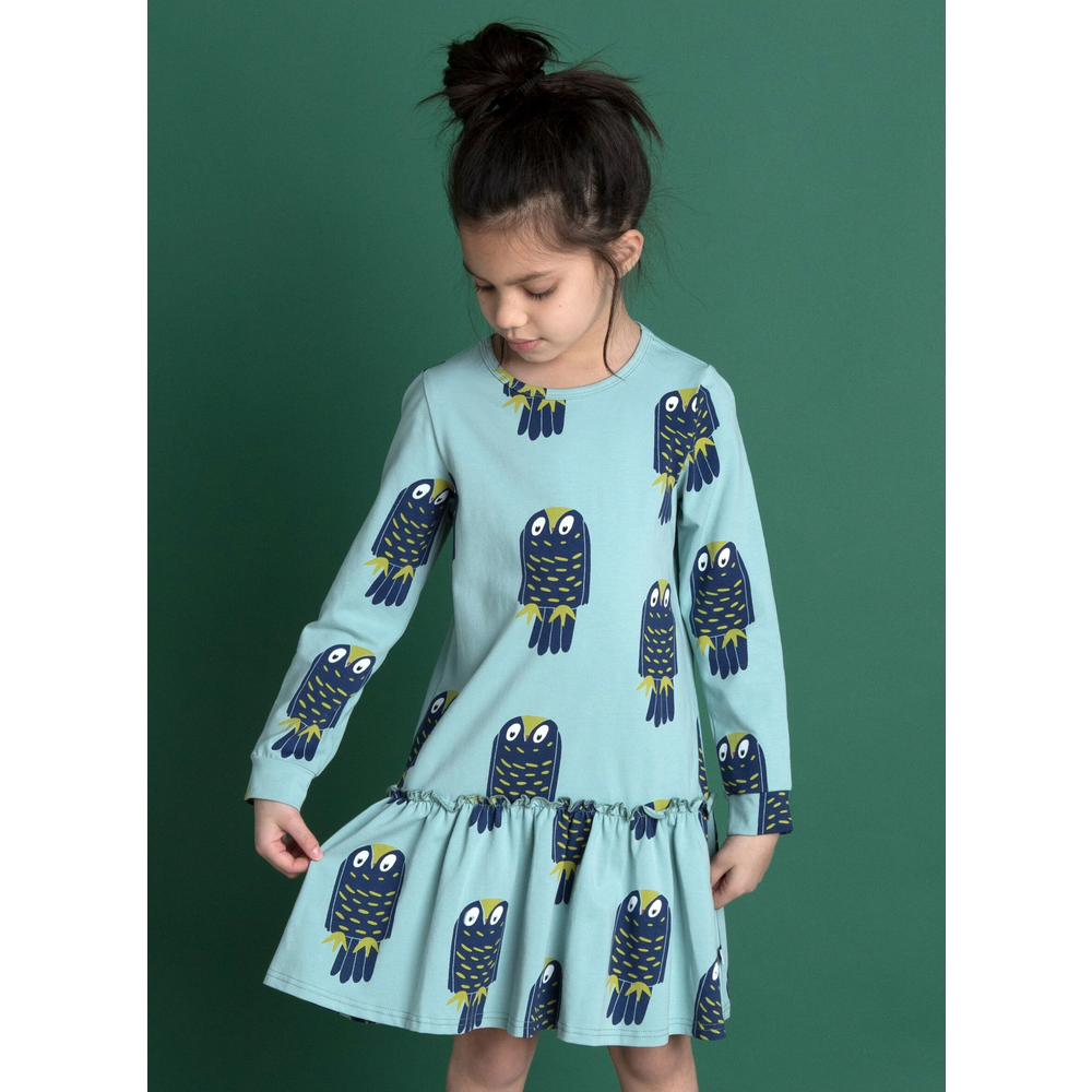 Littlehorn Vibrant Owls Dress