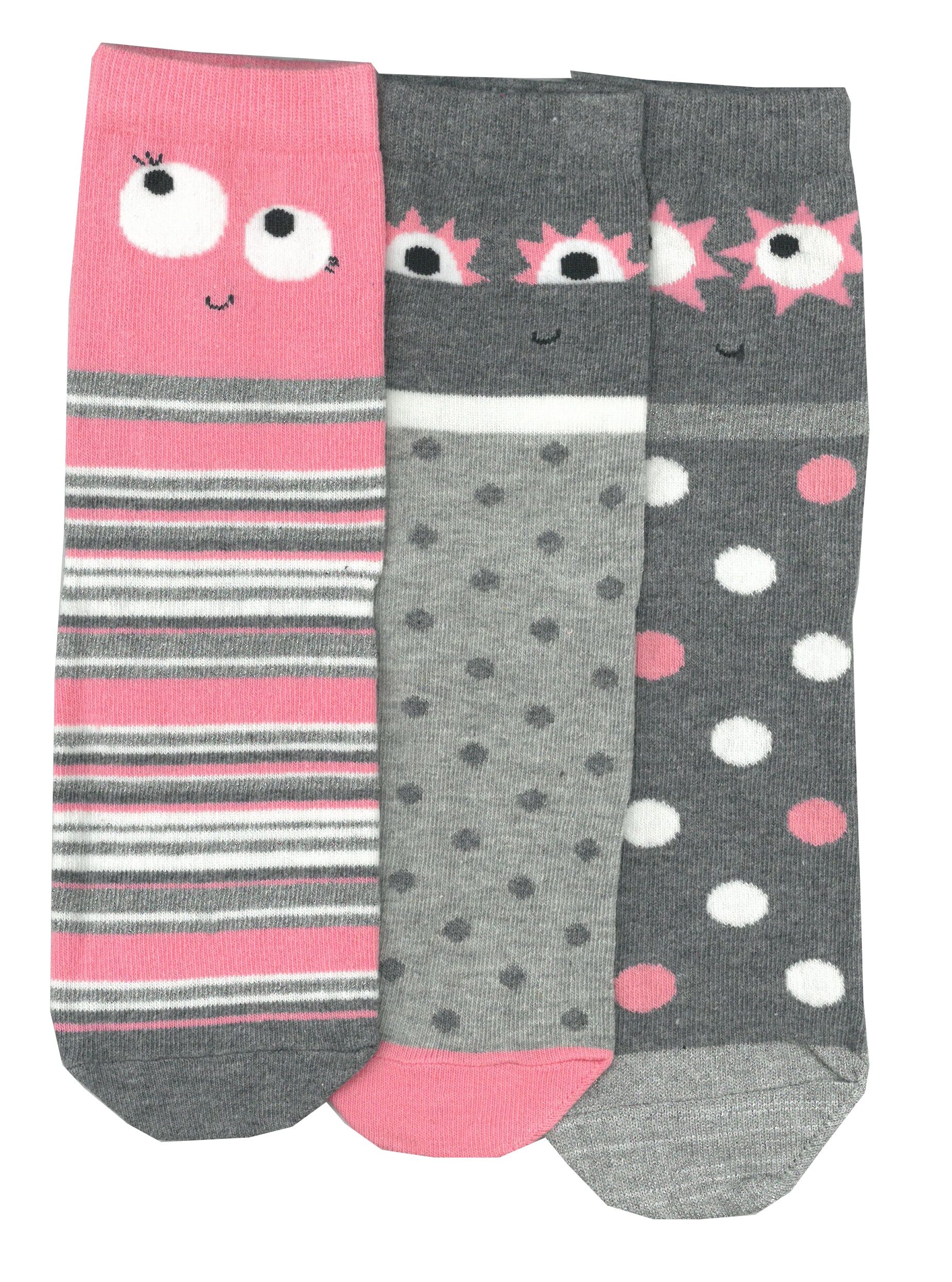 Columbine Funny Eyes Sock - 3pk - Kids Socks + Underwear|MadMia|Stance ...