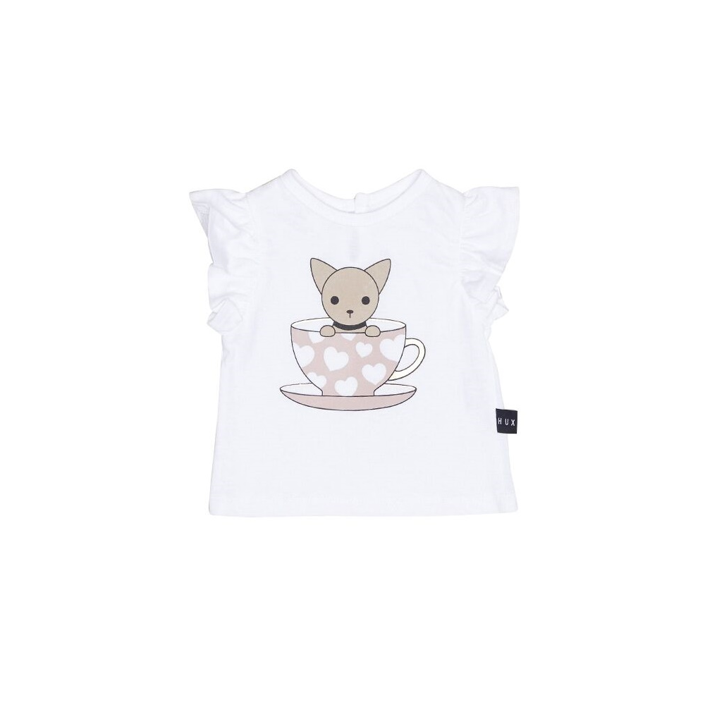 Huxbaby Chihuahua Cup Frill Top