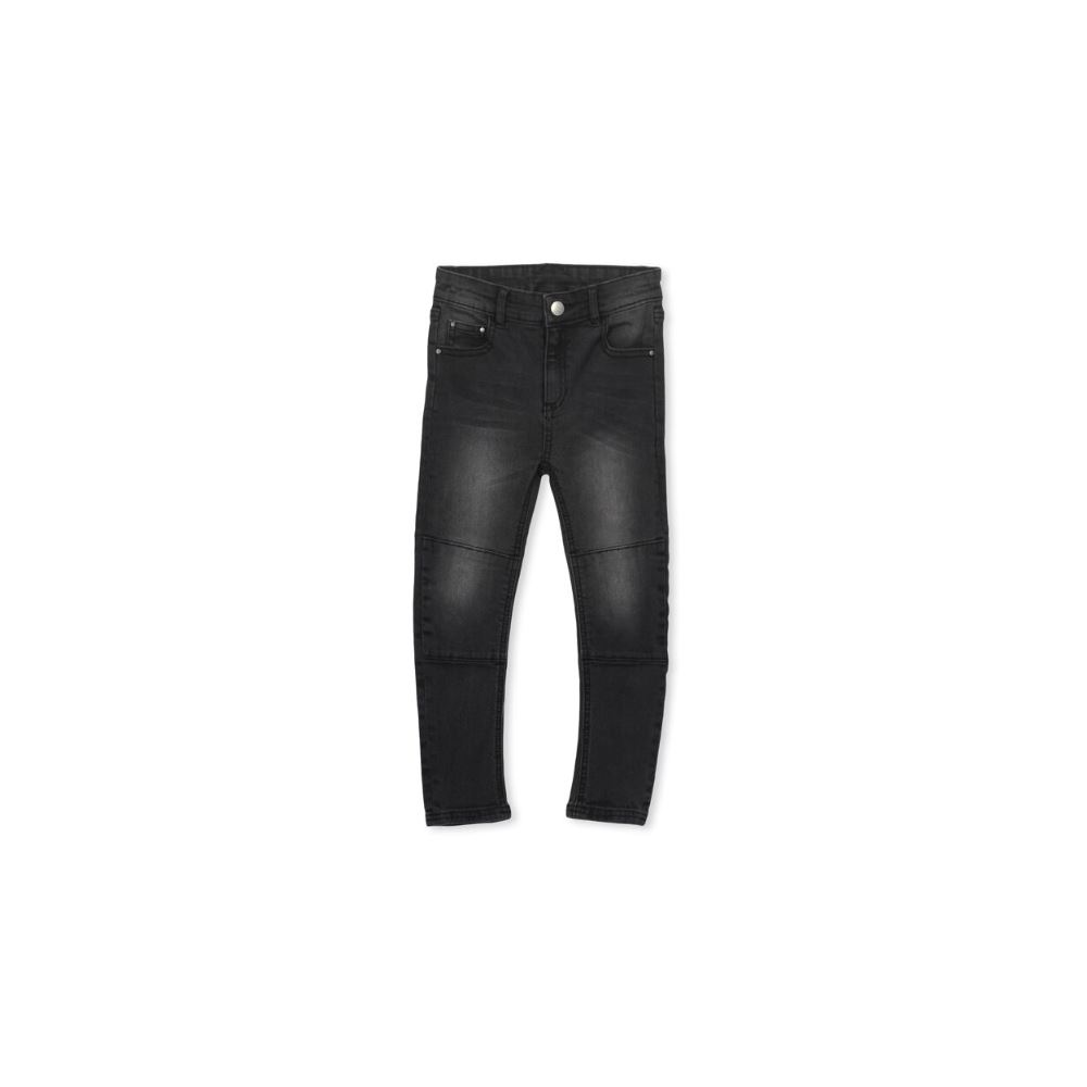 Milky Black Denim Jean